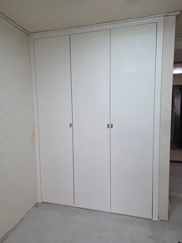 구축 붙박이장 문 교체 시공 후